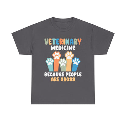 Vet Tech Shirt - Animal Lover Unisex Tee, Pets Dogs Cats Graphic Top, Heavy Cotton, Gift Idea