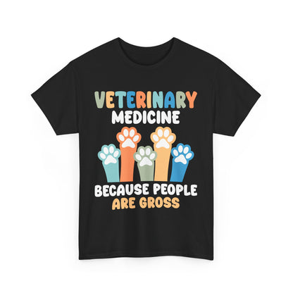 Vet Tech Shirt - Animal Lover Unisex Tee, Pets Dogs Cats Graphic Top, Heavy Cotton, Gift Idea