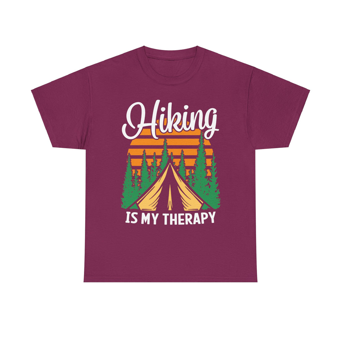 Unwind from the World on the Trail - Top for Your Outdoor Mental Breaks. Find Your Peace in Nature - Hiking Shirt Celebrating Trail Therapy